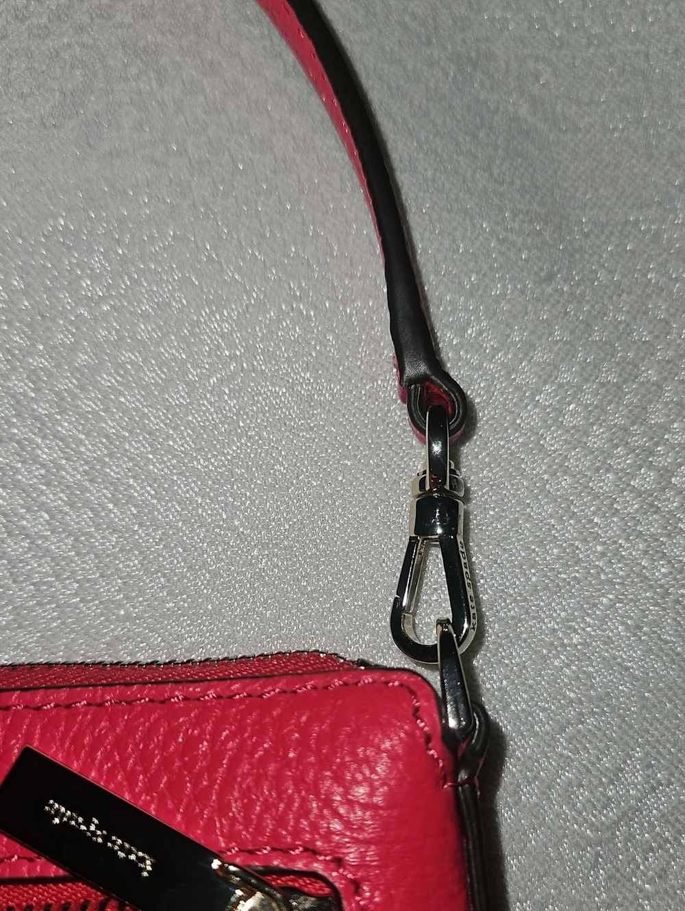 Kate Spade Leila Pink Leather Wristlet Bag NWT